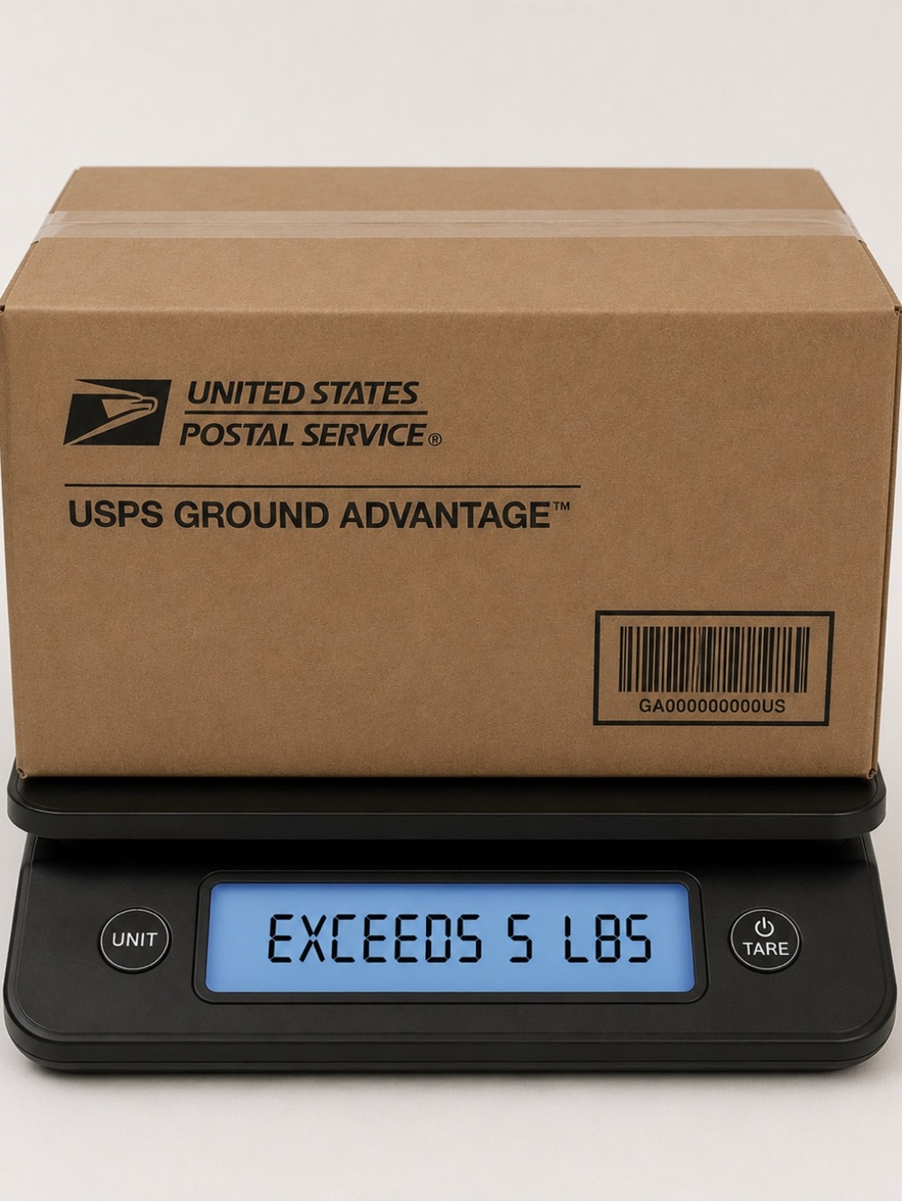 📦Upgraded Shipping Label For Packages Exceeding 5lbs📦
